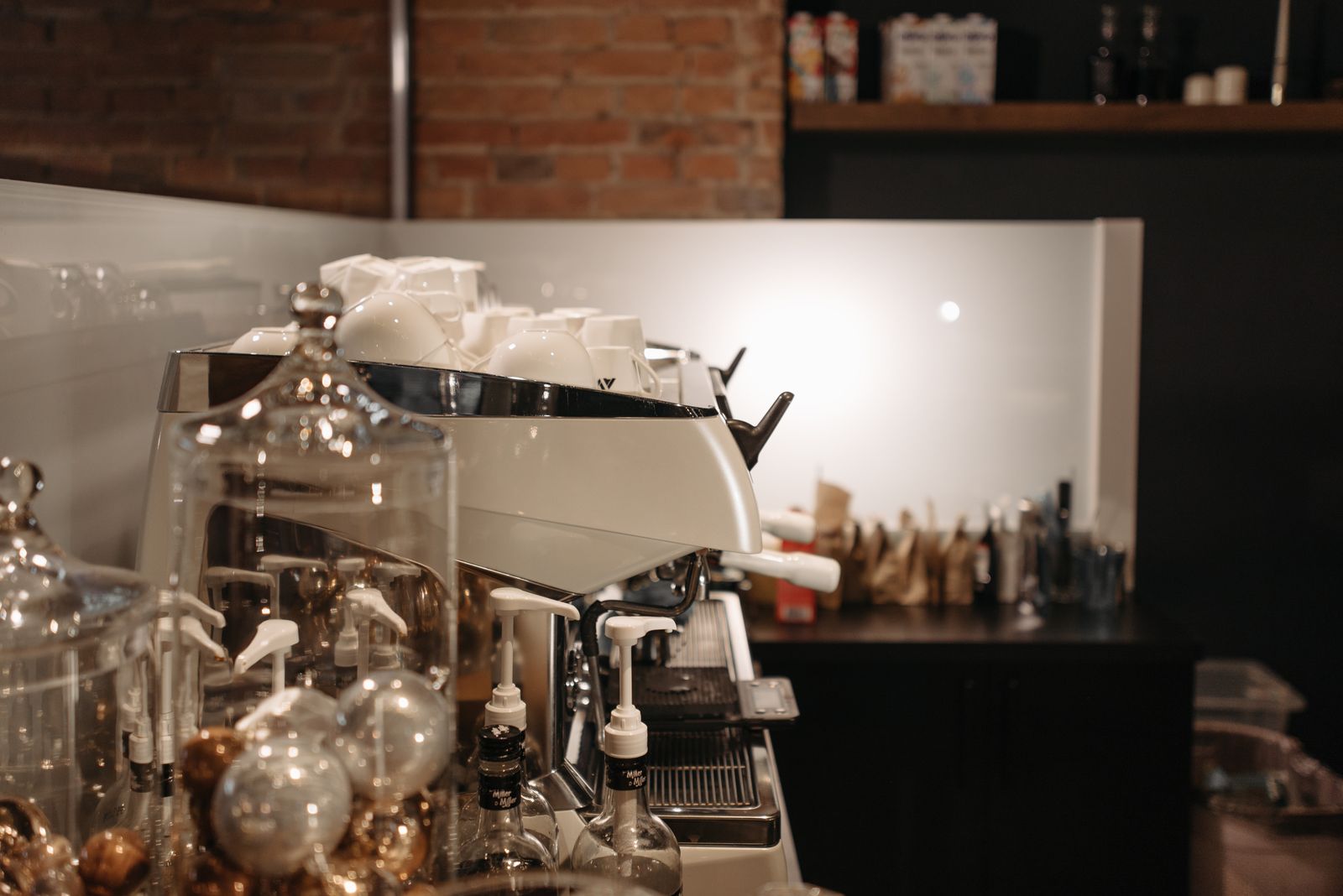Macchina espresso moderna